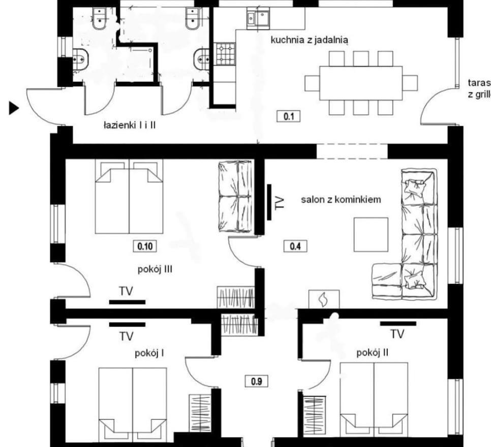 Apartament Pod Bukowym Lasem Мешна Екстер'єр фото