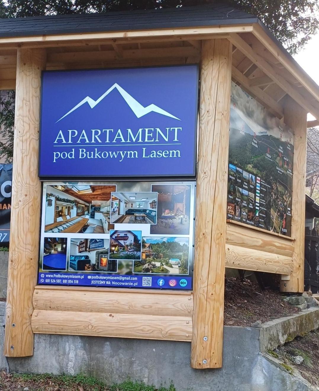Apartament Pod Bukowym Lasem Мешна Екстер'єр фото